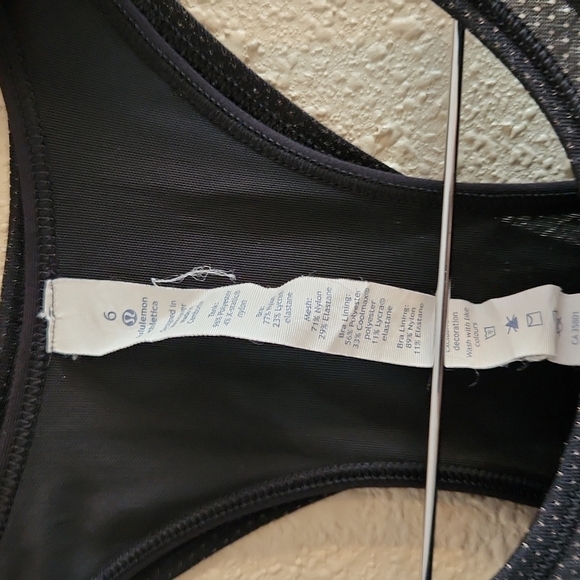 LULULEMON Black Sport Top - Picture 2 of 4